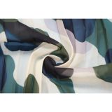 Women's African Plus Size Camouflage Loose Pleated Dress