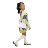 Women's Casual Knitting Mid-Length Coat