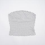 Women's Sexy Color Block Polka Dot Long Sleeve Cape Shorts Vest Three-Piece Set