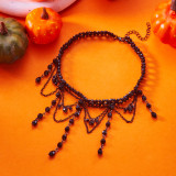 Halloween funny necklace pumpkin ghost pendant clavicle necklace