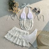 Women Solid Sexy Bikini Swimsuit Set