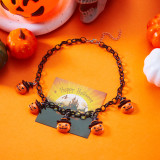 Halloween funny necklace pumpkin ghost pendant clavicle necklace