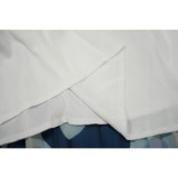 Women's African Plus Size Camouflage Loose Pleated Dress