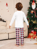 Christmas deer and crab Family Wear long-sleeved top and pants Pajama set