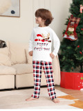 Christmas deer and crab Family Wear long-sleeved top and pants Pajama set