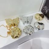 Women Chain Diamond-Encrusted Butterfly Mini Shoulder Bag