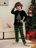 Christmas Family Wear long-sleeved top and pants Pajama set