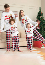 Christmas deer and crab Family Wear long-sleeved top and pants Pajama set Christmas deer and crab Family Wear long-sleeved top and pants Pajama set