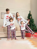 Christmas deer and crab Family Wear long-sleeved top and pants Pajama set