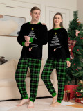 Christmas Family Wear long-sleeved top and pants Pajama set