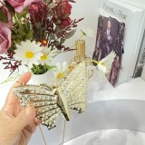 Women Chain Diamond-Encrusted Butterfly Mini Shoulder Bag