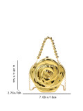 Women Rose Flower Crossbody Clutch