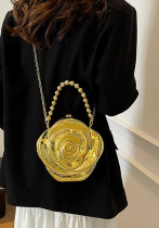 Women Rose Flower Crossbody Clutch