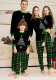 Christmas Family Wear long-sleeved top and pants Pajama set