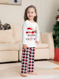 Christmas deer and crab Family Wear long-sleeved top and pants Pajama set
