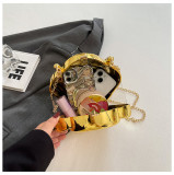 Women Rose Flower Crossbody Clutch