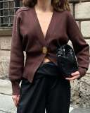 Women Casual V-Neck Sweater