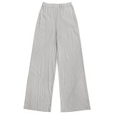 Women sexy solid lace-up sleeveless top and Pant Two Piece Set