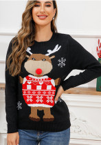 Christmas Fall/Winter long-sleeved knitted sweater