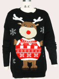 Christmas Fall/Winter long-sleeved knitted sweater