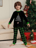 Christmas Family Wear long-sleeved top and pants Pajama set