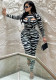 Women's Autumn Round Neck Cut-Out Long Sleeve Bodysuit Pants Set