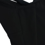 Women's Strappy V-Neck Sleeveless Low Back Ruffled Short Dress