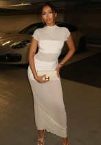 Women's Summer Trendy Casual Solid Street Dress