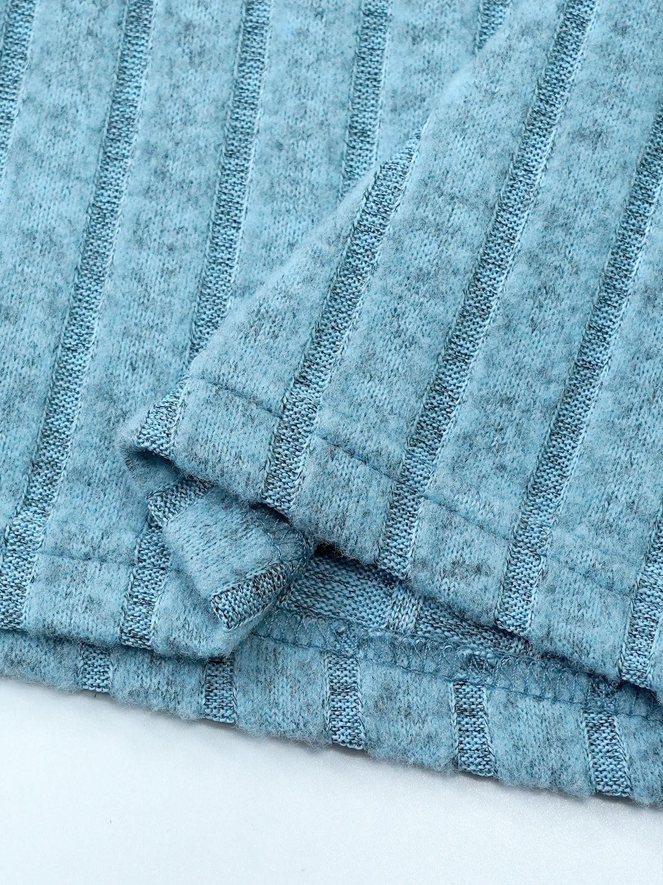 Women's Knit Long Sleeve Casual Two-Piece Pants Set