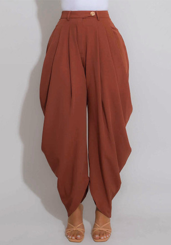 Women Solid Casual Pants