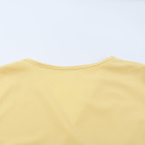 Women Sexy V-Neck Long Sleeve Gathered Bodycon Dress