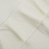 Women Fall Metal Buttoned Beach Holidays Cutout Dress