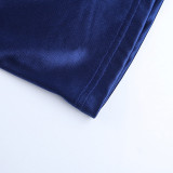 Women Fall Off-Shoulder Slit Dress