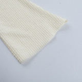 Women Fall Metal Buttoned Beach Holidays Cutout Dress