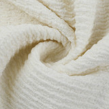 Women Fall Metal Buttoned Beach Holidays Cutout Dress