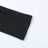 Beaded Off-Shoulder Dress Autumn Chic Slim Evening Gown