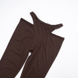 Women's Autumn Off-Shoulder Crop Top & High-Waist Hollow Out Pants Set