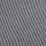 Women's Autumn & Winter Solid Color Casual Loose Cowl Neck Knitted Mid-Long Sleeve Dress