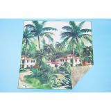 Women Sexy Beach Print Bikini Swimsuit Two-Piece Set