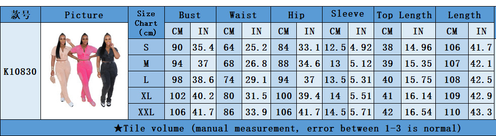 Women Sport Short-Sleeved Top and Pant Two-Piece Set