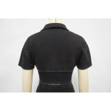 Women Sport Short-Sleeved Top and Pant Two-Piece Set