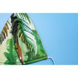 Women Sexy Beach Print Bikini Swimsuit Two-Piece Set