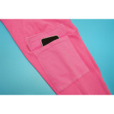 Women Sport Short-Sleeved Top and Pant Two-Piece Set
