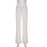 Women American-Style Fall/Winter Sport Velvet Letter Print Fur Collar Hooded Long-Sleeved Jacket and Pants Two-Piece Set