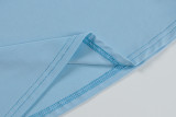 Summer Women's Sexy Fashion Strap Flounce and Tie Dress