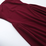 Women's Strapless Square Neck Sexy Low Back Slim Waist Chic Maxi Dress