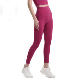 Women's Tight Fitting High-Waisted Butt Lift Seamless Yoga Pants