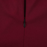 Women's Strapless Square Neck Sexy Low Back Slim Waist Chic Maxi Dress