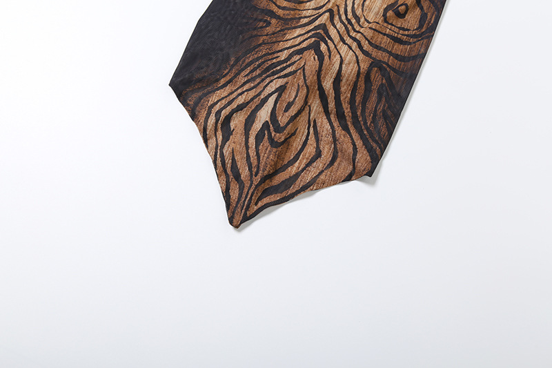 Autumn Women's Graffiti Print Sleeveless Halter Tank Top Tight Fitting Pants Set