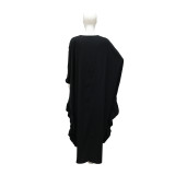 Summer Women's Fashion Beaded Casual Loose Dubai Dress